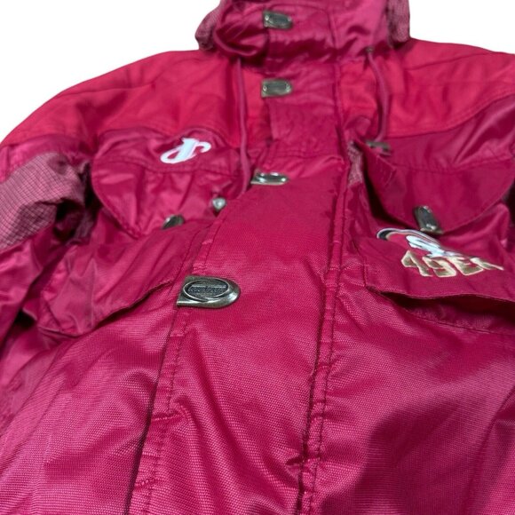 Vintage 90s San Francisco 49ers Red Jacket Logo Athletic NFL Pro Line Men's Sz M - Picture 5 of 16